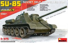 【MINIART 35187】1/35苏联SU-85坦克歼击车1943年中期型