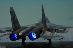 1/72 SU-33舰载机起飞场景（长谷川）