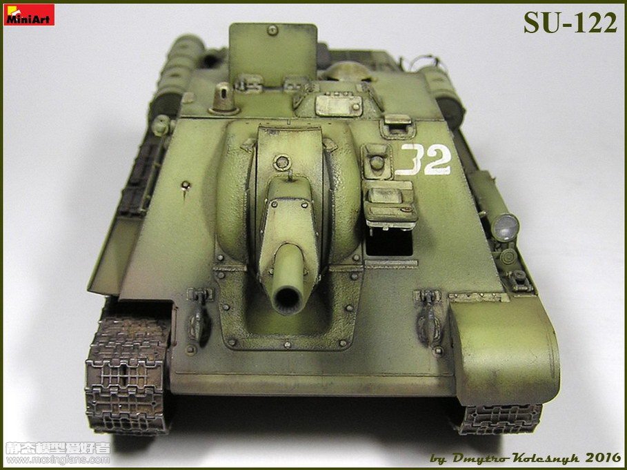 1/35 su-122自行火炮(miniart)(2)
