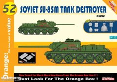 【威龙 9152】1/35苏联SU-85M坦克杀手+苏军装备