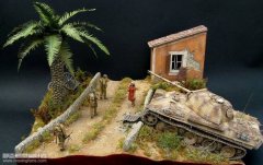 1/35 Che Bella Italy 1944--意大利豹式坦克场景