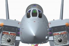 【AMK】1/48 F-14D雄猫战斗机设计图