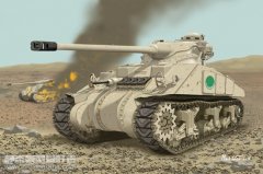 【威龙 3570】新品：1/35埃及谢尔曼坦克