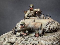 1/35 M4A1谢尔曼坦克（威龙）