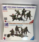 【威骏 CB35130&CB35131】1/35二战英军伞兵战斗姿态组A&B评测