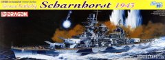 【威龙 1040】1/350德国沙恩霍斯特战列巡洋舰1943板件图和说明书