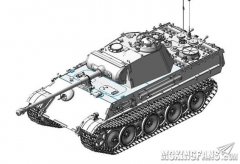 【威龙 6847】新品：1/35德国豹式坦克G指挥型