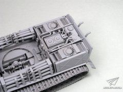 【三花 2045】1/35全内构虎王坦克亨舍尔型防磁装甲素组完成图