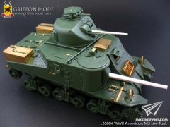 【格里芬 L35004超值装】二战美国 M3 Lee 坦克<内含炮管> for爱德美13206