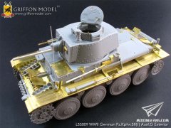 【格里芬 L35009】二战德国 Pz.Kpfw.38(t) Ausf.G 外部改造件for威龙6290