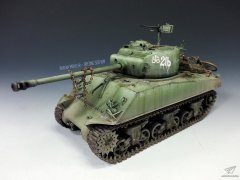 M4A2 Red Army Sherman 76mm--1/35 M4A2中型坦克苏军型（威龙）