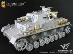 【格里芬 L35023】二战德国Pz.Kpfw.IV Ausf.F1(F)型坦克 改造套件（威龙6315）