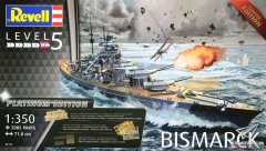 【利华 05144】1/350德国俾斯麦号战列舰豪华版日本预定！