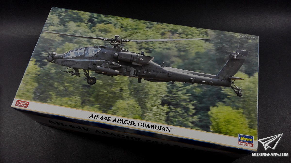 【长谷川 07414】1/48 美军AH-64E武装直升机开盒评测