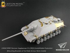 【格里芬 L35040】德国Jagdpanzer IV L/70(V)坦克歼击车 (早期/中期型)改造套件(威龙6397/6623)