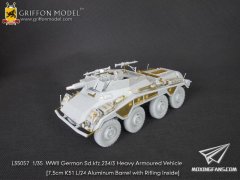 【格里芬 L35057】德国Sd.kfz.234/3重型轮式侦察车基本改造套件(威龙6786/6257)