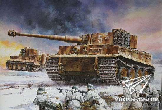 【威龙 6624】新品:1\/35 德国虎式坦克中期型防