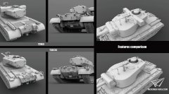 【三花】1/35 T29E3和T30/34设计图3张更新