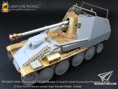 【格里芬 BPL35003】德国Sd.Kfz.138 Marder III Ausf.M初期型高端改造套件(威龙6464)