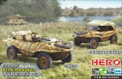 【HEROHOBBY】新品两则：德国166型筒车2in1和82型筒车北非洲型