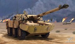 【TIGER MODEL 4609】新品：1/35法国AMX-10RC轮式侦察车海湾战争1991年