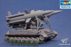 【小号手 09523】1/35 苏联2k11 Krug (SA-4)萨姆导弹系统试模件放出