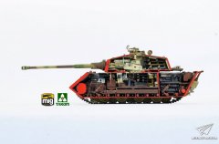 【三花】1/35 全内构虎王展示用成品图