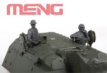 【MENG HS-006】1/35 现代德军装甲兵乘员组产品亮点
