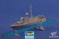 【小号手】新品：1/200 Pegasus试模件照片放出