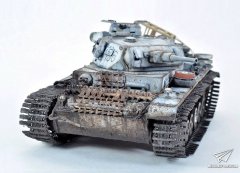 1/35 Panzer III Ausf.J,LSSAH at Kharkov,1943--三号坦克J型（威龙）