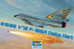 【小号手】新品：1/72 F-106A三角标枪战斗机