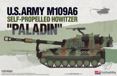 【爱德美】1/35 美国M109A6 ＂PALADIN＂自行火炮板件图