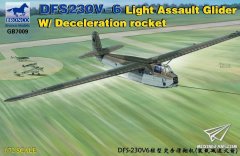 【威骏 GB7009】新品：1/72 DFS-230V6轻型突击滑翔机(装载减速火箭)