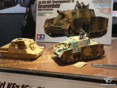 【2017静冈模型展】田宫新品两则：灰熊后期型及兵人