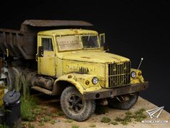 1/35 Kraz 256重型卡车场景