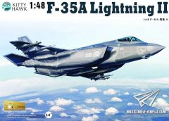 【小鹰 KH80103】1/48 美国F-35A闪电II战斗机开盒评测