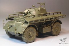 【威骏 CB35115】1/35 英军猎犬MK.I型装甲车(后期型)加12英尺突击桥素组评测