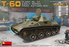 【MINIART 35224】新品：1/35 T-60轻型坦克早期型工厂37号 1941年秋