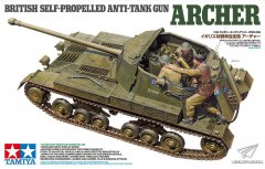 【田宫 35356】新品：1/35 英国弓箭手17磅自行反坦克炮封绘及成品图更新