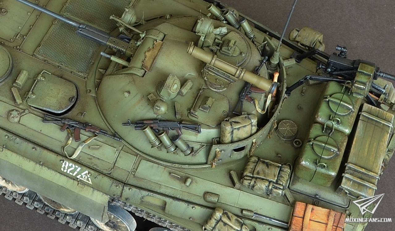 1/35 bmp-2d步兵战车(红星)