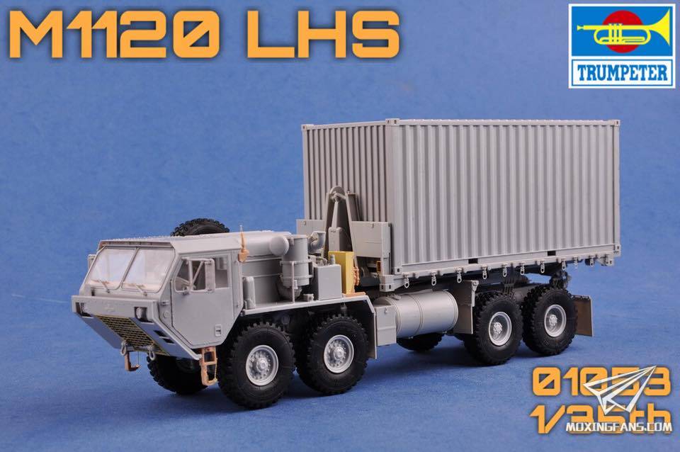 小号手】新品：010531/35 M1120 LHS卡车及圣甲虫B导弹发射车_静态模型 
