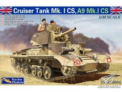 【Gecko 35GM0004】新品：1/35 英国Mk.I CS巡航坦克A9 Mk.I CS