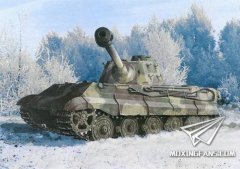 【威龙 6900】新品：1/35 虎王重型坦克后期型506营阿登1944