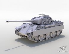 【爱德美】新品：1/35 德国豹式坦克G后期型