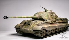 1/35 虎王坦克保时捷炮塔（田宫）