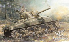 【威龙 7568】1/72 美国 M4A1 谢尔曼中型坦克预订单