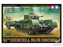 【田宫 32594】新品：1/48 英国丘吉尔步兵坦克Mk.VII