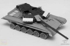 【红星】新品：1/35 俄罗斯T-90MS主战坦克试模件照片更新