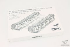【MENG SPS-057】1/35 黑豹豹式早期型履带及活动悬挂组件评测