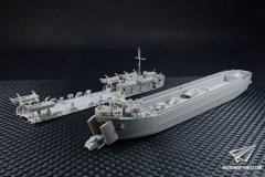 【AFVCLUB SE73516】1/350 LST战车登陆艇二战版（初期型）官方素组图更新